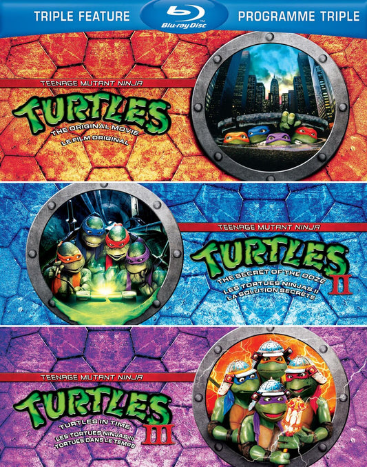 Teenage Mutant Ninja Turtles 1-3 [Blu-ray] [Blu-ray] - Very Good