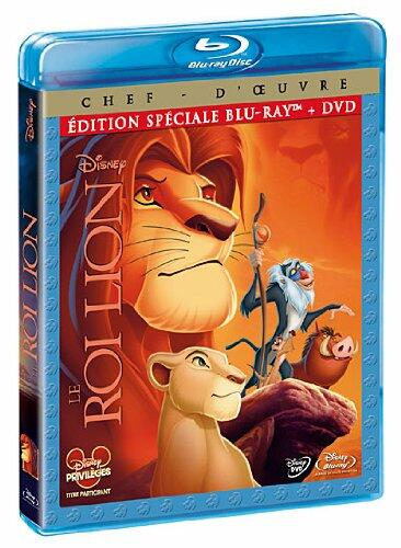 Le Roi Lion [Combo Blu-ray + DVD] [Blu-ray] - Good