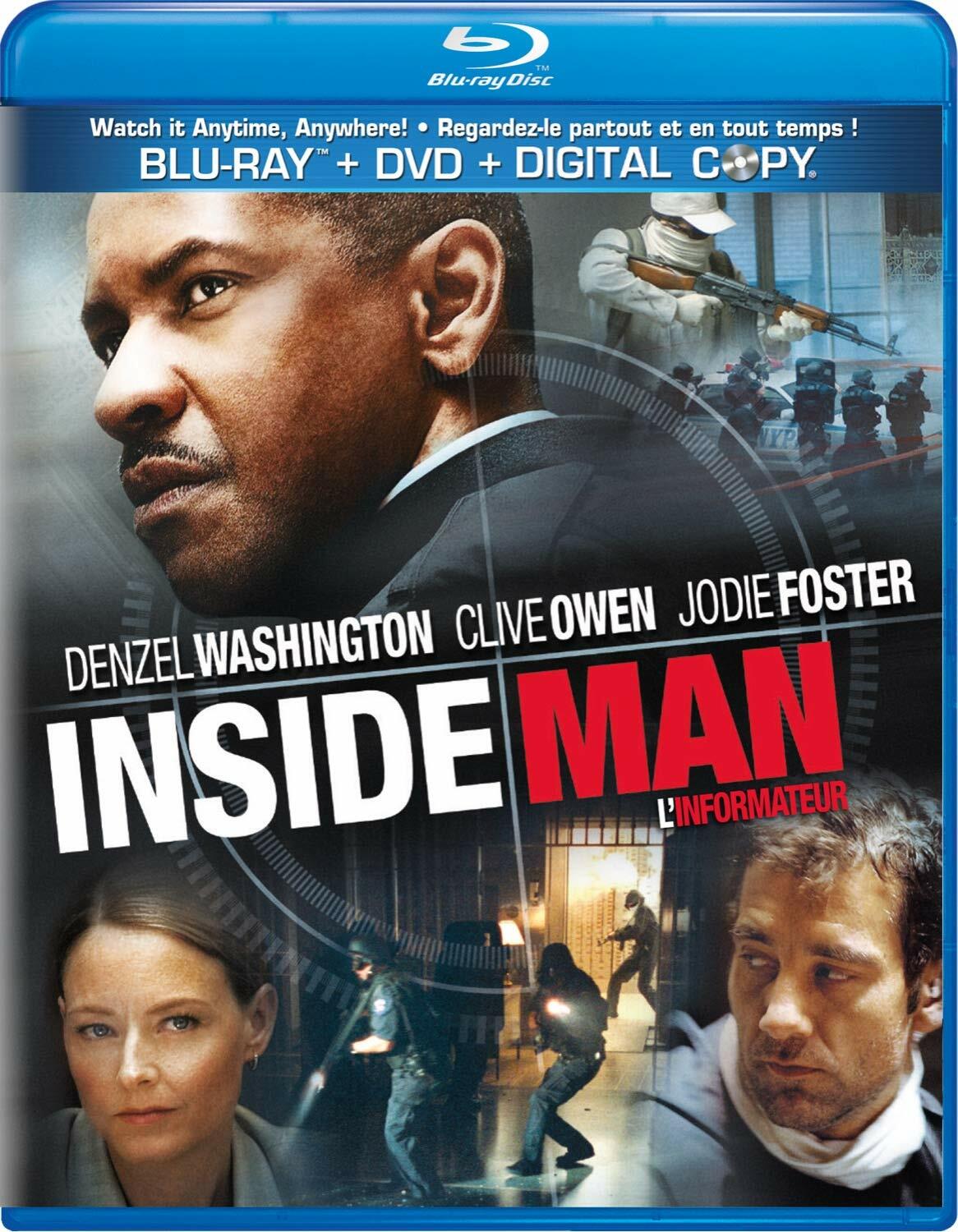 Inside Man [Blu-ray] (Bilingual) [Blu-ray] - Good