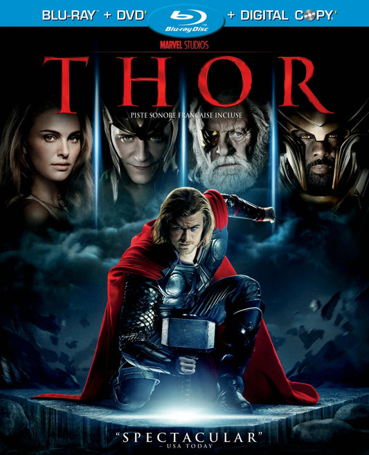 Thor [Blu-ray + DVD + Digital Copy] (Bilingual) [Blu-ray] - Good