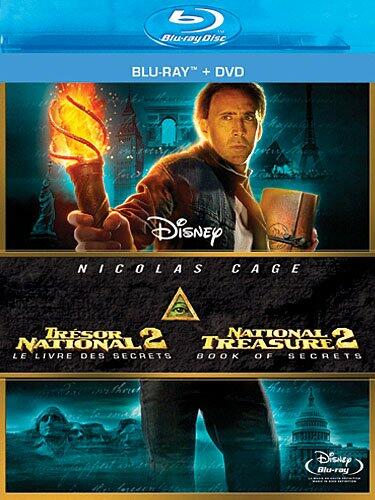 Trésor national 2 : Le livre des secrets / National Treasure 2: Book of Secrets (Bilingual) [Blu-ray + DVD] - Good