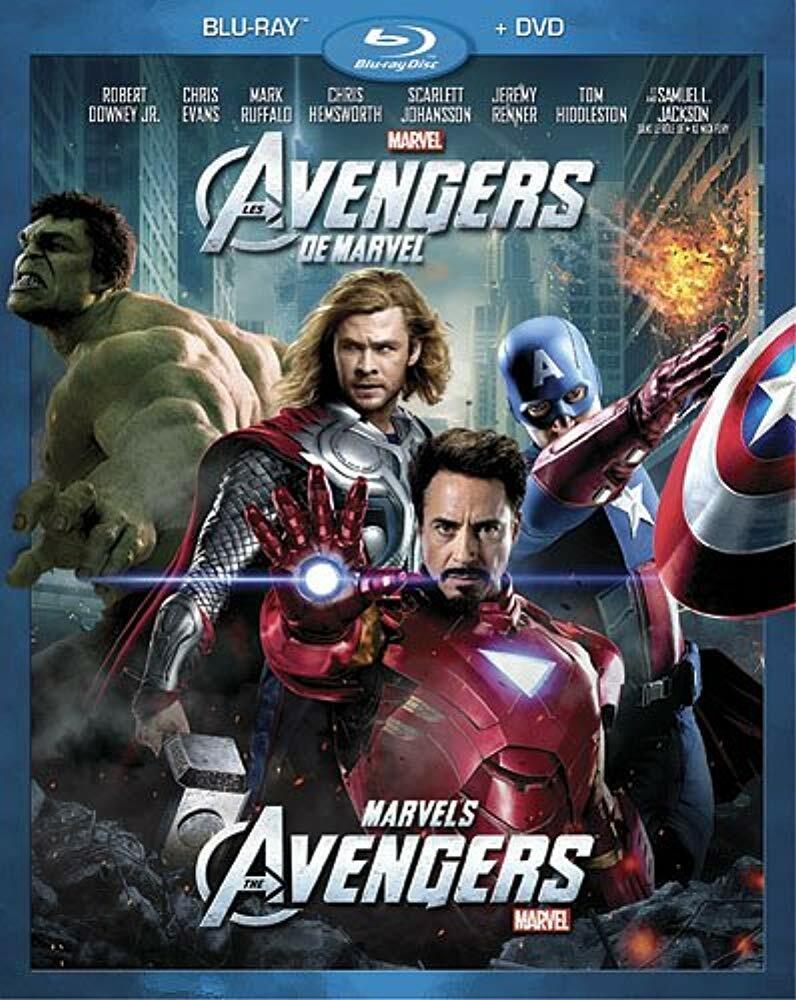 Marvel's The Avengers (Bilingual Blu-ray Combo Pack) [Blu-ray + DVD] [Blu-ray] - Very Good