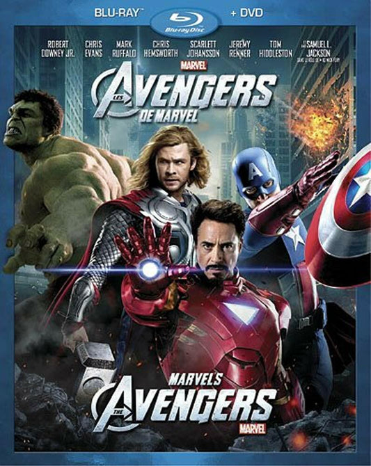 Marvel's The Avengers (Bilingual Blu-ray Combo Pack) [Blu-ray + DVD] [Blu-ray] - Very Good