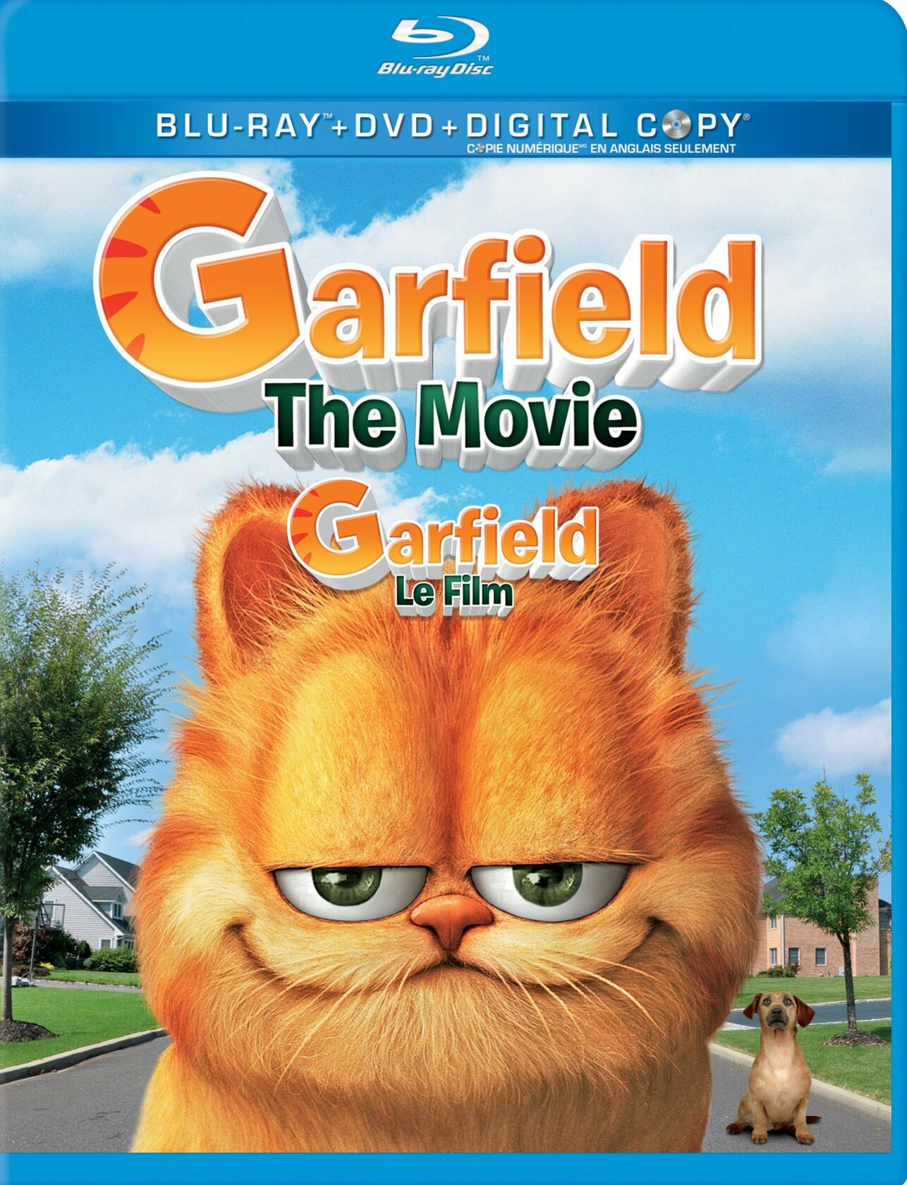Garfield Movie (Bilingual) [Blu-ray + DVD + Digital Copy] [Blu-ray]
