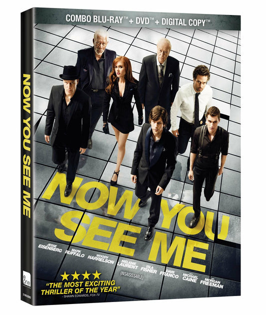 Now You See Me / Insaisissable [Blu-ray + DVD + Digital Copy] [Blu-ray] - Very Good