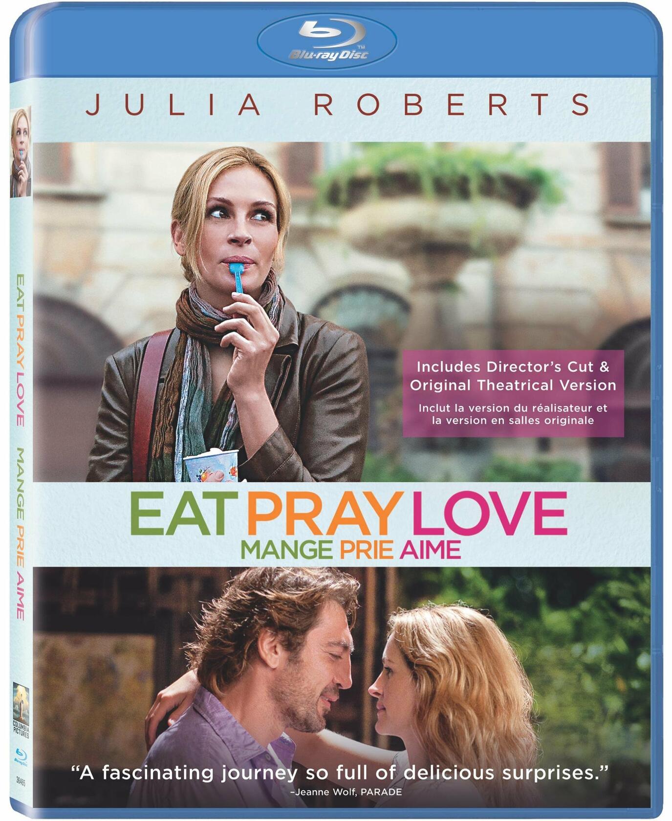 Eat Pray Love (Theatrical and Extended Cut) Bilingual [Blu-ray] [Blu-ray] - Very Good