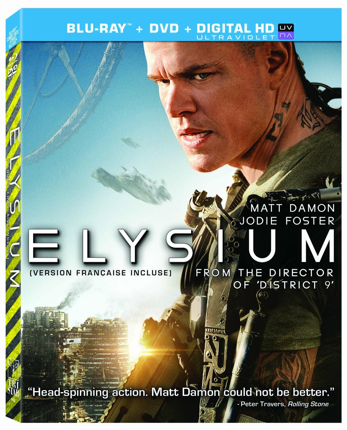 Elysium [Blu-ray] (Bilingual) [Blu-ray] - Very Good