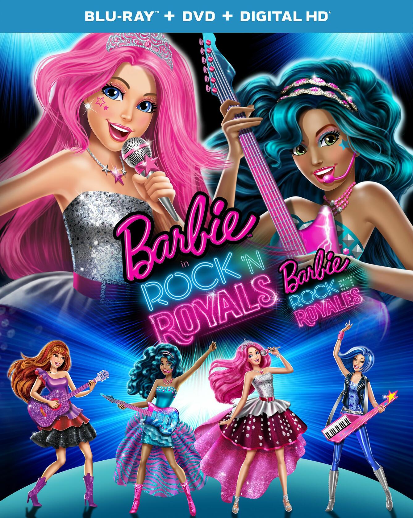 Barbie in Rock 'N Royals [Blu-ray] (Bilingual) [Blu-ray] - Very Good
