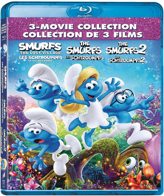 The Smurfs (2011) / The Smurfs 2 / Smurfs: The Lost Village - Set [Blu-ray] (Bilingual) [Blu-ray] - Very Good