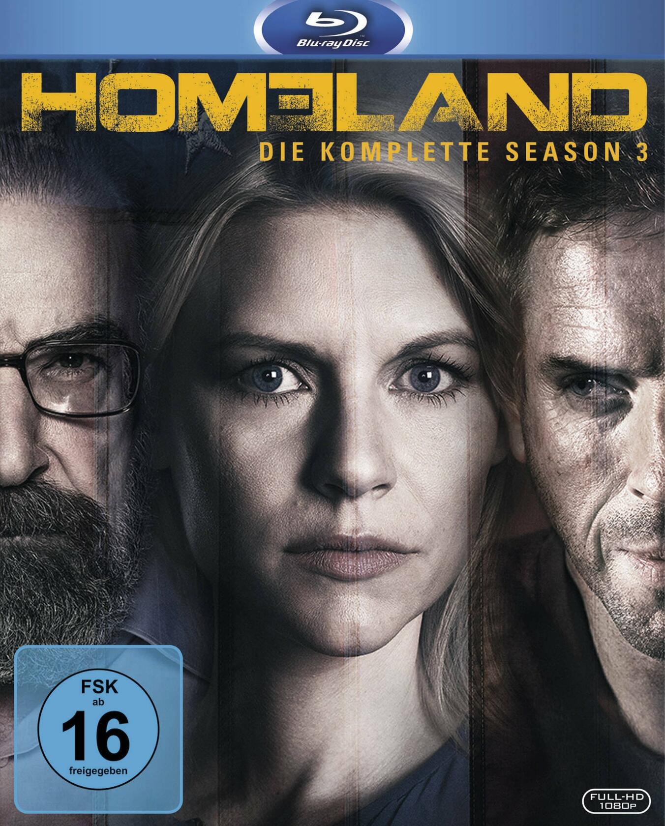 Homeland - Season 3 [Blu-ray] - Very Good