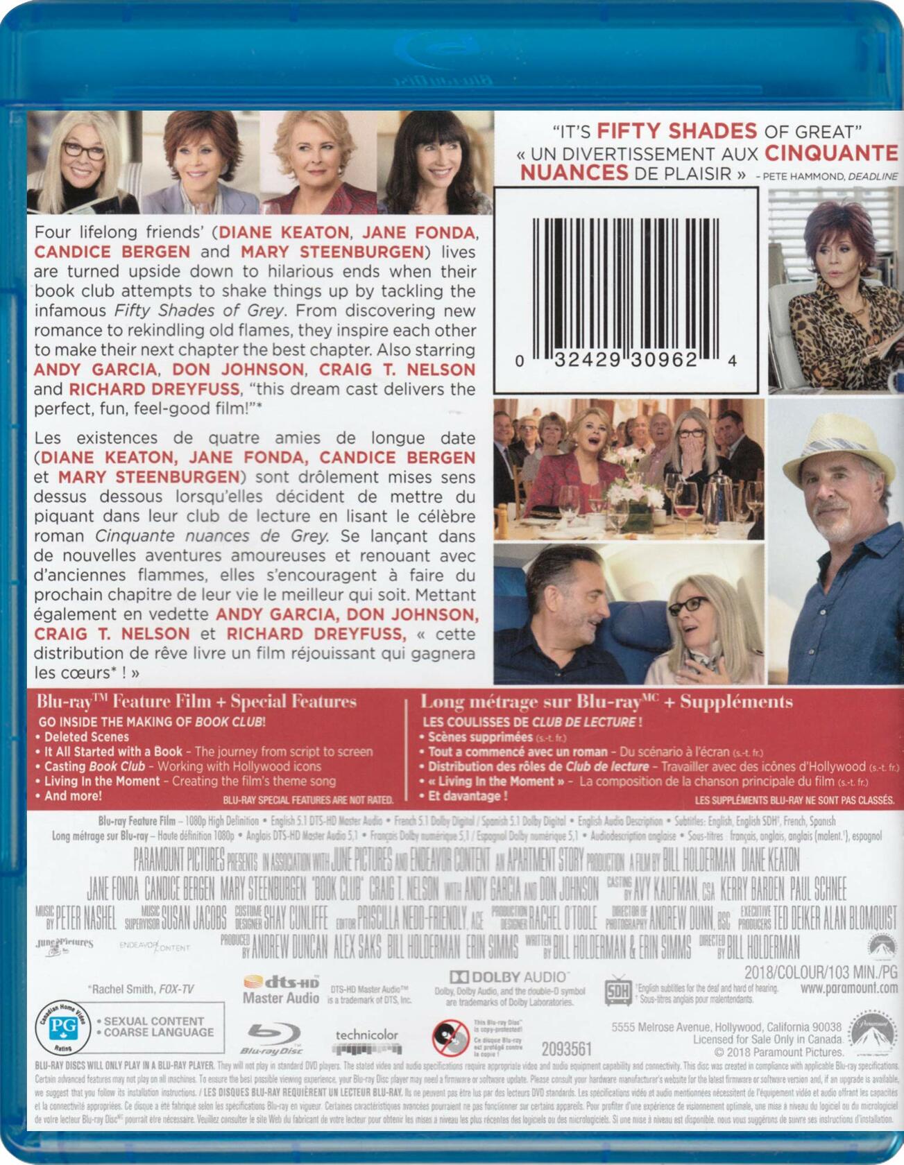 Book Club (Blu-ray) [Blu-ray] - Very Good