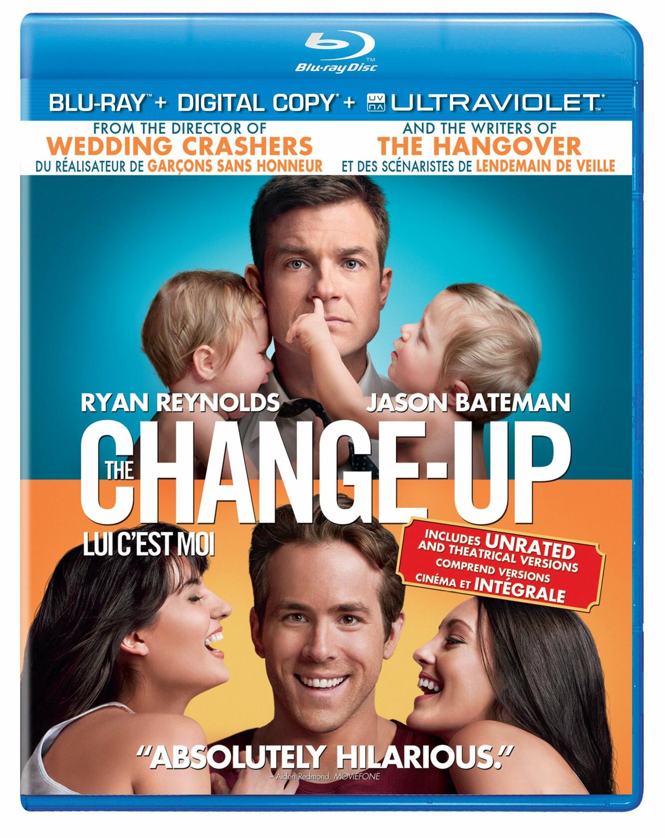The Change Up [Blu-ray + Digital Copy + UltraViolet] [Blu-ray] - Very Good