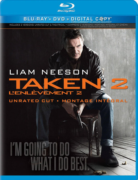 Taken 2 (Unrated) [Blu-ray + DVD] (Bilingual) [Blu-ray] - Very Good