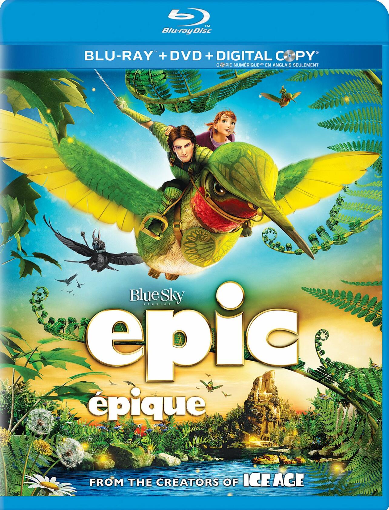 Epic / Epique (Bilingual) [Blu-ray + DVD + UltraViolet Copy] [Blu-ray] - Very Good