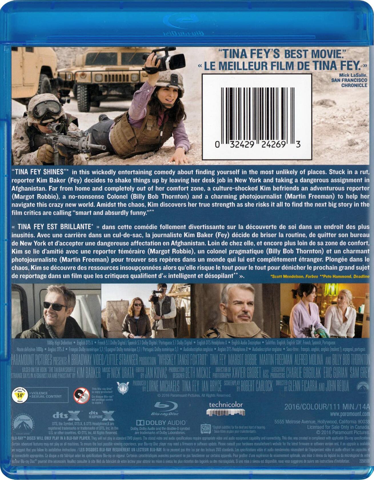 Whiskey Tango Foxtrot [Blu-ray] [Blu-ray] - Very Good