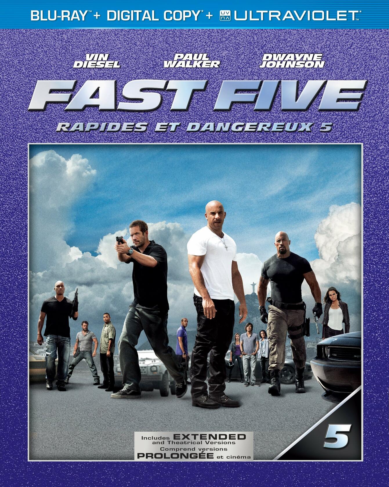 Fast Five (Extended Edition) (Blu-ray + Digital Copy + UltraViolet) [Blu-ray]