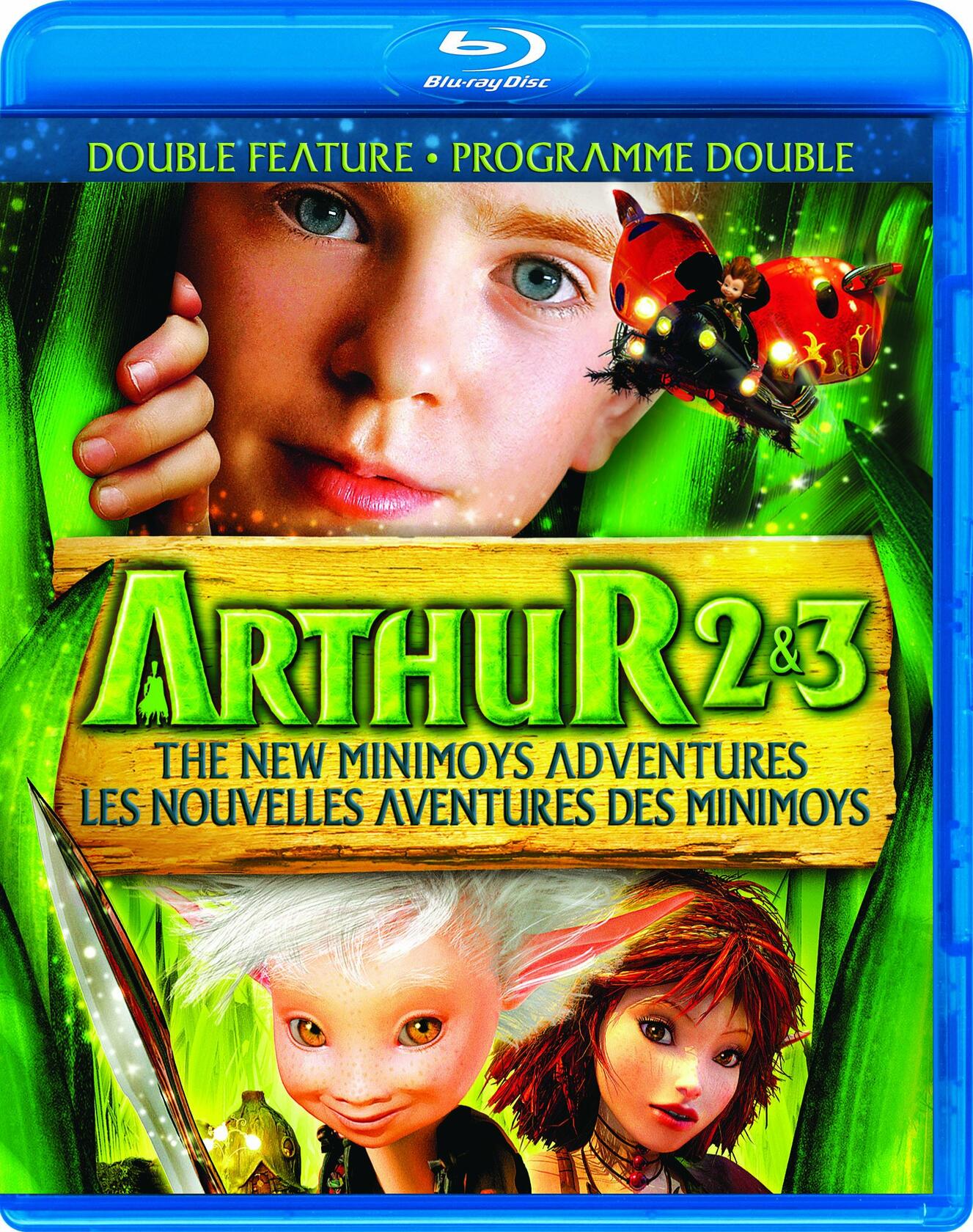 Arthur and the Invisibles 2 & 3: The New Minimoys Adventures / Les Nouvelles Aventures des Minimoys (Bilingue) [Blu-ray] [Blu-ray] - Acceptable