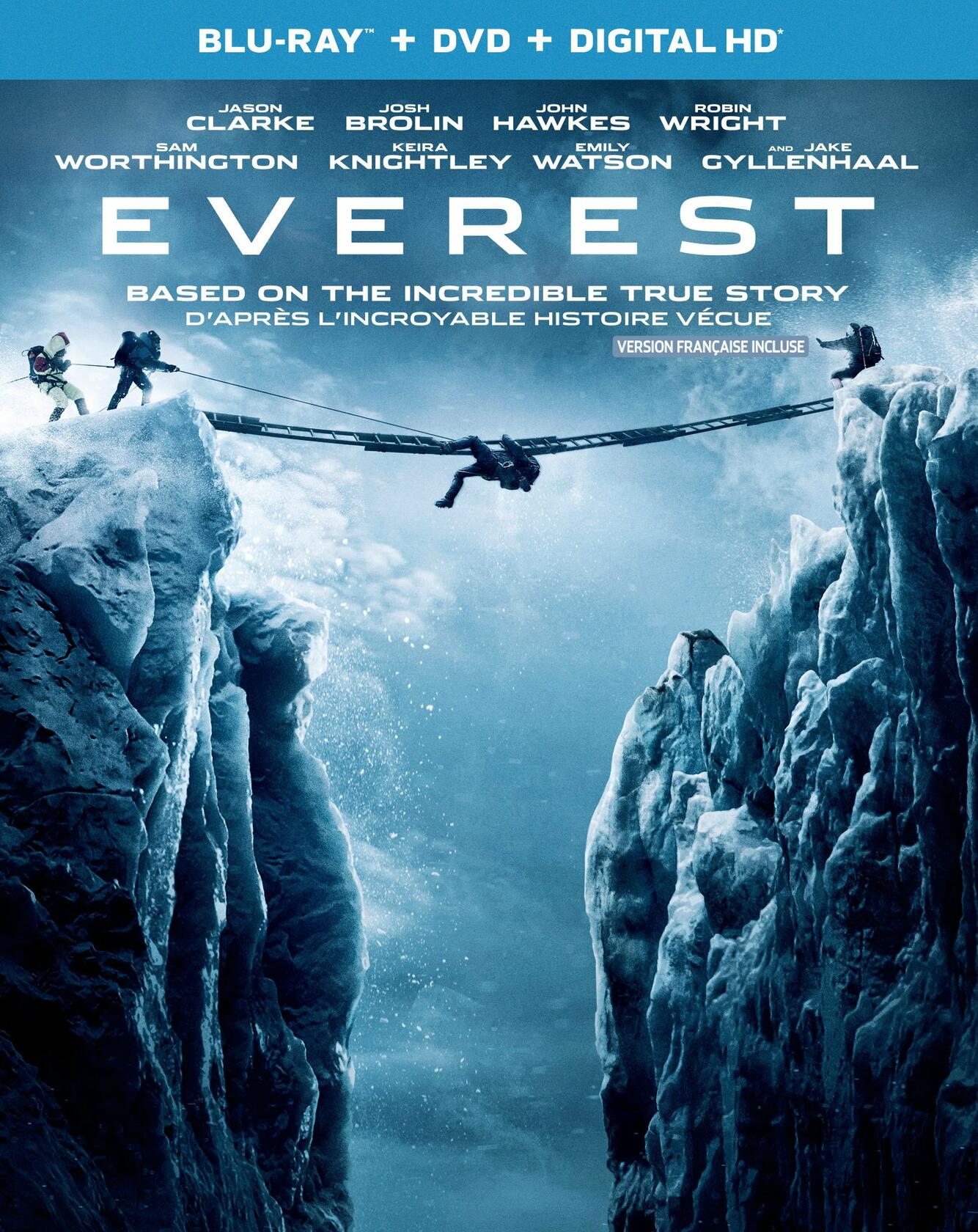 Everest [Blu-ray + DVD + Digital HD] [Blu-ray] - Very Good