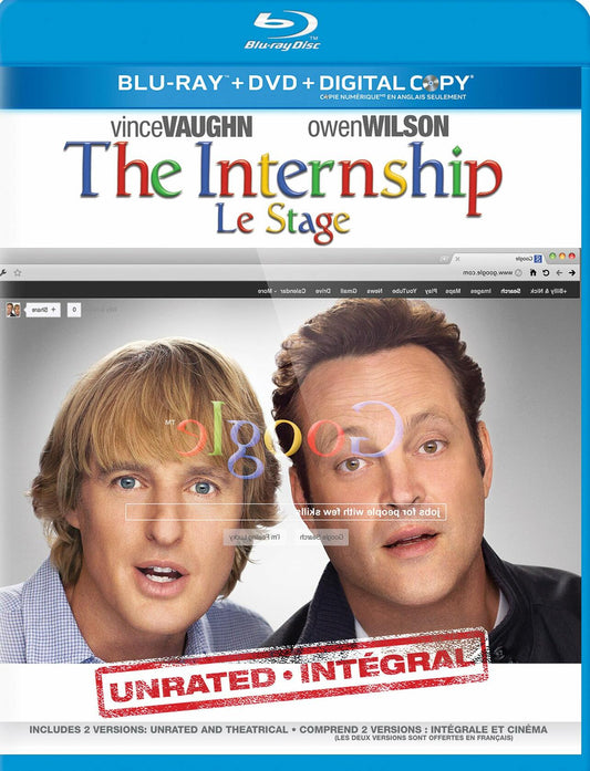 The Internship / Le stage (Bilingual) [Blu-ray + DVD + Digital Copy] [Blu-ray] - Very Good