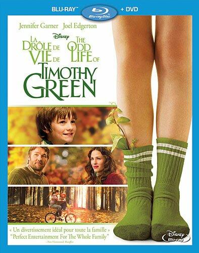 La Drôle de Vie de Timothy Green / The Odd Life of Timothy Green (Bilingual) [Blu-ray + DVD] - Very Good