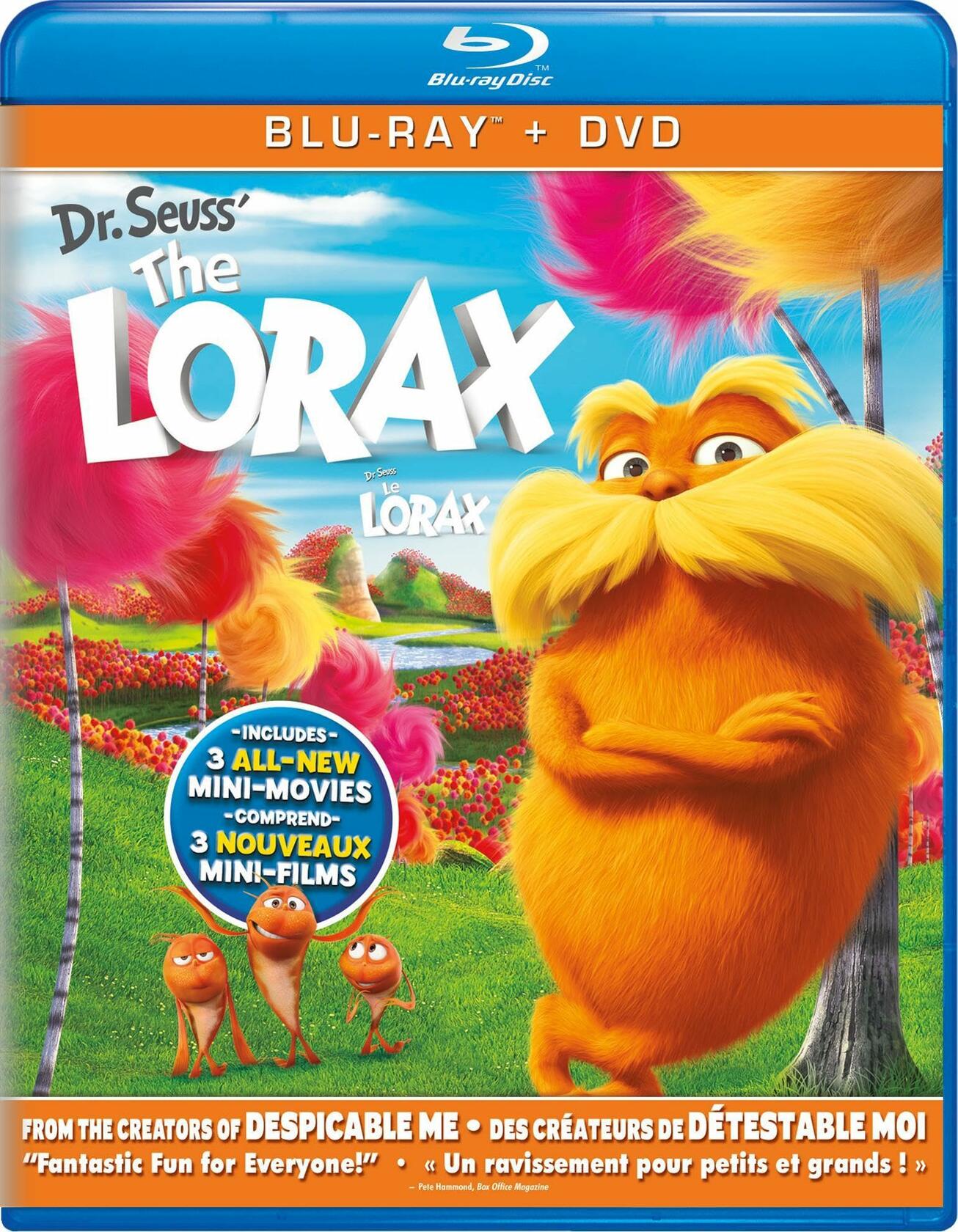 Dr. Seuss' The Lorax (Bilingual) [Blu-ray + DVD] [Blu-ray]