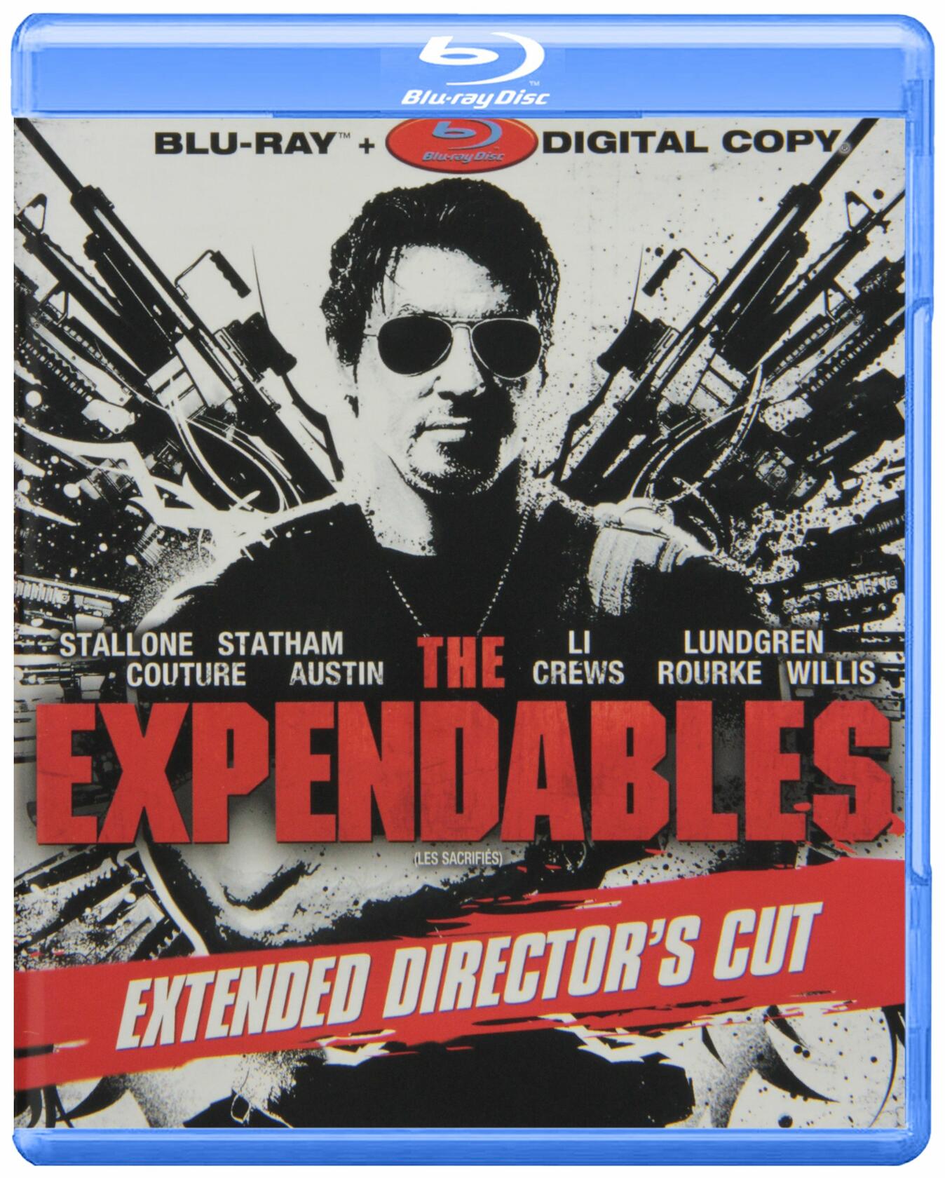 The Expendables (Extended Director's Cut) [Blu-ray + Digital Copy] [Blu-ray] - Very Good