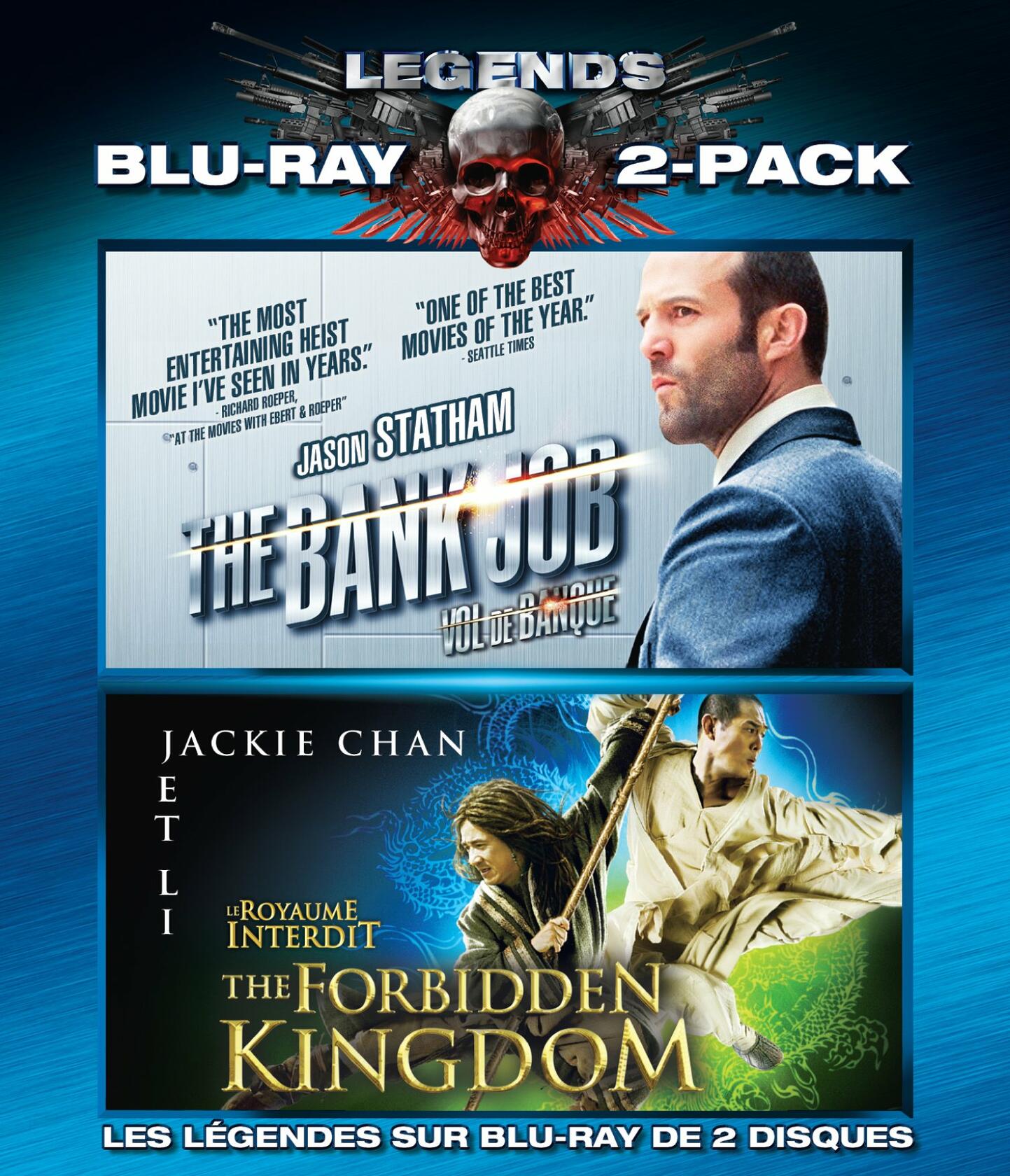 Legends of the Expendables: Jason Statham Double Feature (The Bank Job / Forbidden Kingdom) (Bilingual) [Blu-ray] [Blu-ray]