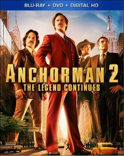 Anchorman 2: The Legend Continues [Blu-ray] [Blu-ray] - Very Good