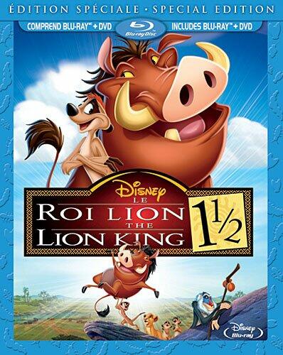 The Lion King 1 1/2: Special Edition / Le Roi Lion 1 1/2 : Édition spécial (Bilingual) (Blu-ray Combo Pack) [Blu-ray + DVD] - Very Good