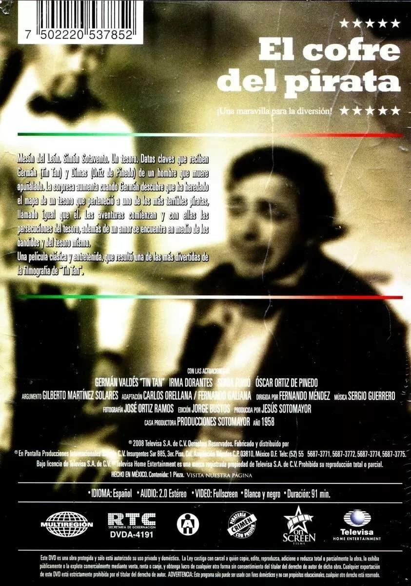 El cofre del pirata [NTSC/REGION 1 & 4 DVD. Import-Latin America] [DVD]