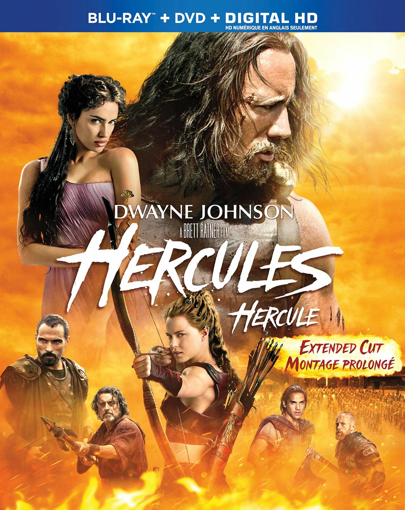 Hercules (Extended Cut) [Blu-ray + DVD + Digital Copy] (Bilingual) [Blu-ray]