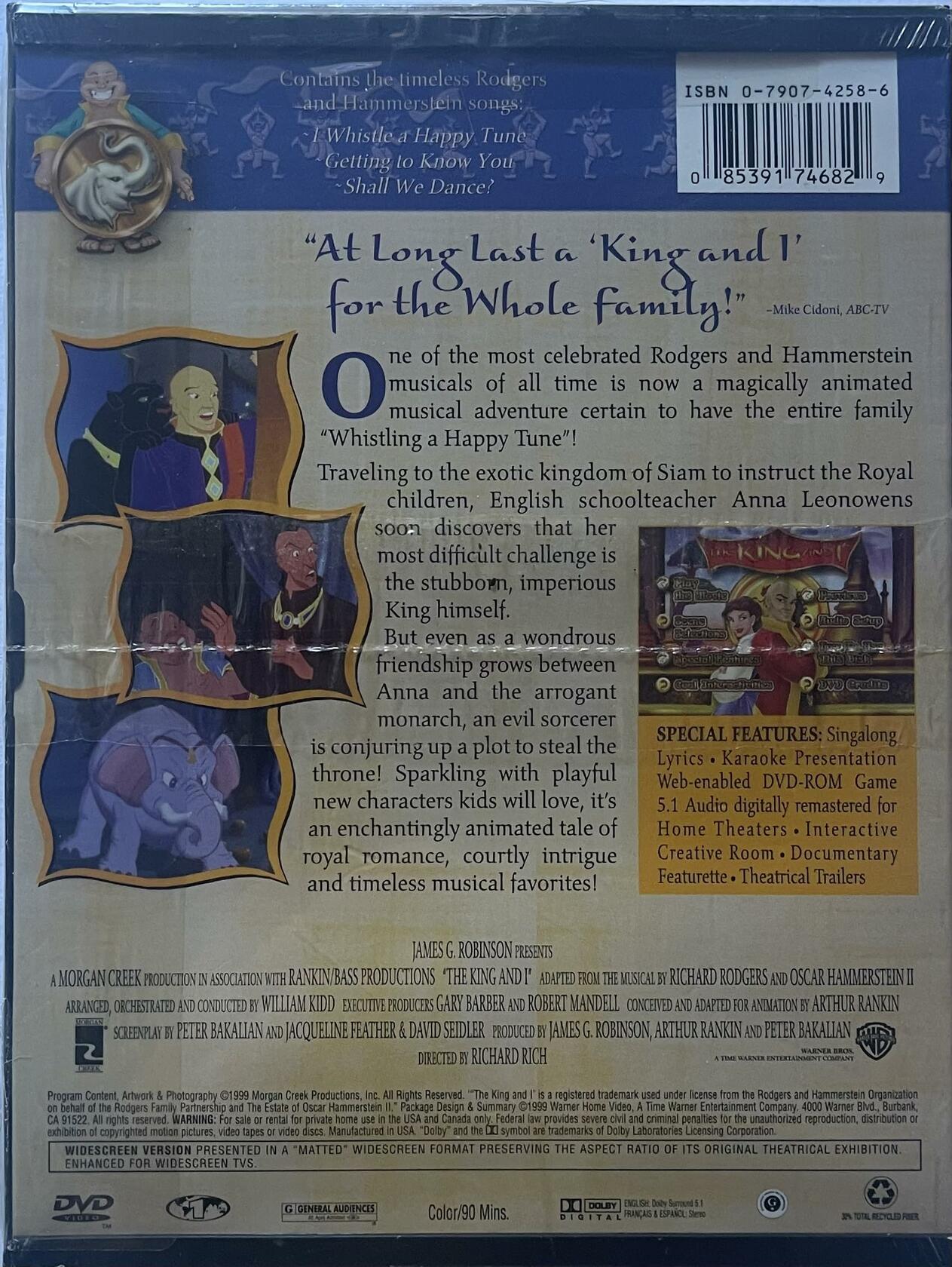 The King and I (Widescreen) [DVD]