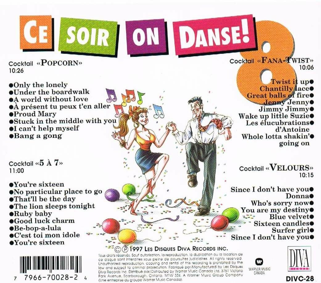 Ce Soir on Danse 8 [Audio CD] - Very Good