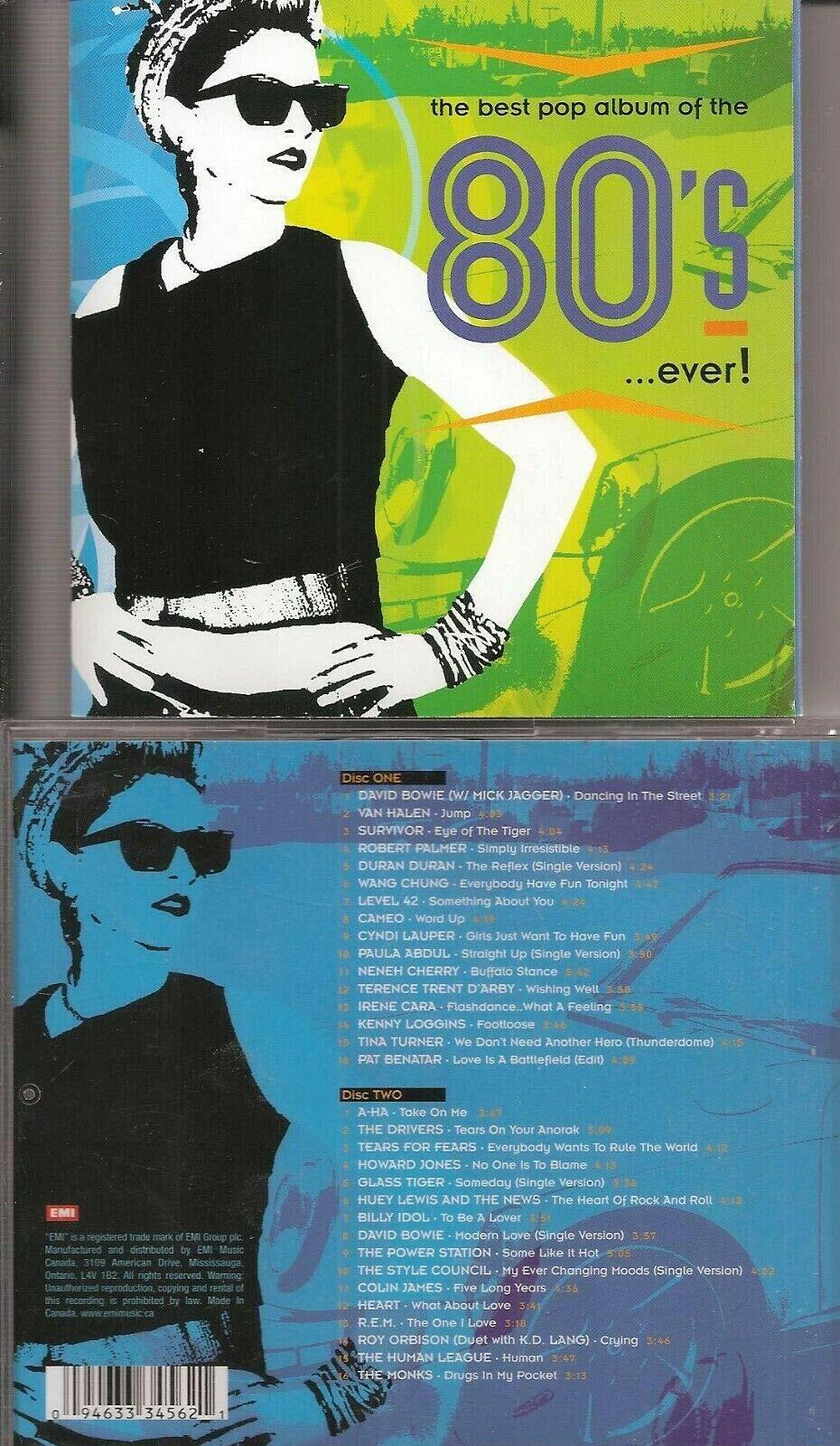VARIOUS ARTISTS - BEST POP ALBUM OF THE 80 [Audio CD] VARIOUS ARTISTS