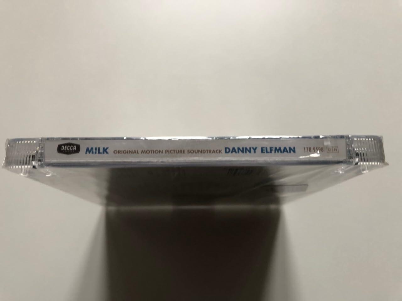 MILK [Audio CD] Various Artists; Various; Danny Elfman and Rick Wentworth - Very Good