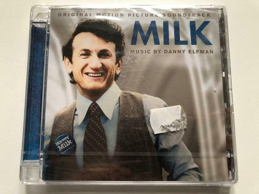 MILK [Audio CD] Various Artists; Various; Danny Elfman and Rick Wentworth - Very Good