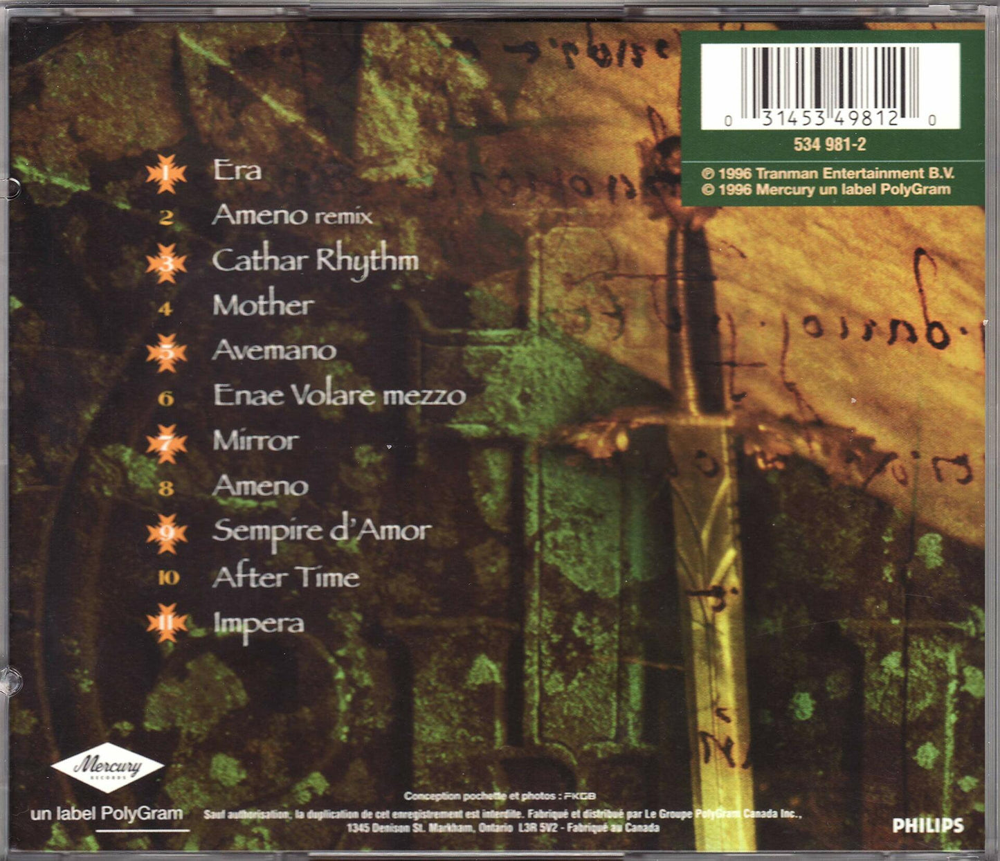 Era [Audio CD] - Good