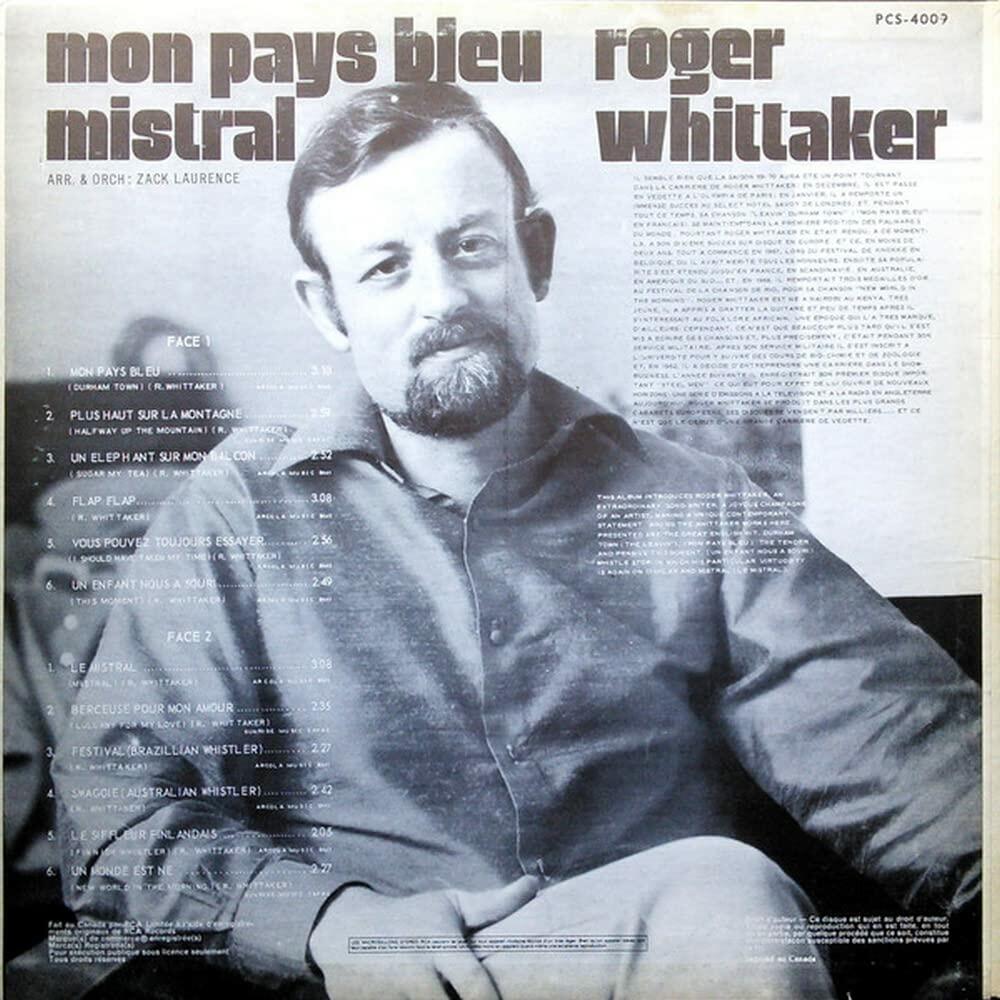 Whittaker – Mon pays bleu - Good