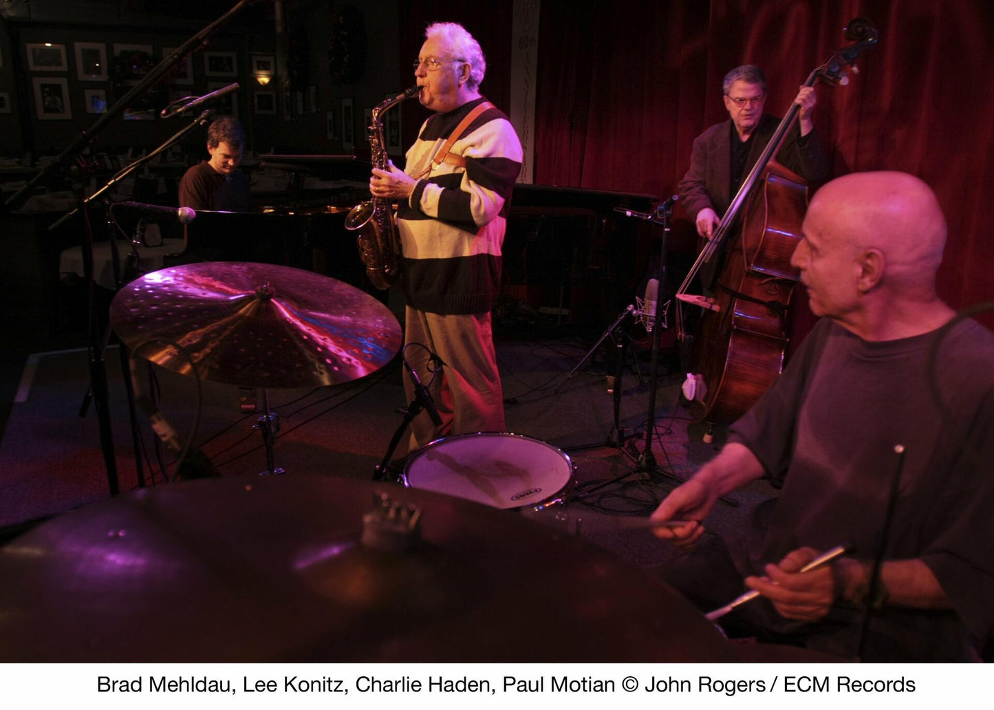Live At Birdland [Audio CD] KONITZ / MEHLDAU / HADEN / MOTIAN - Good