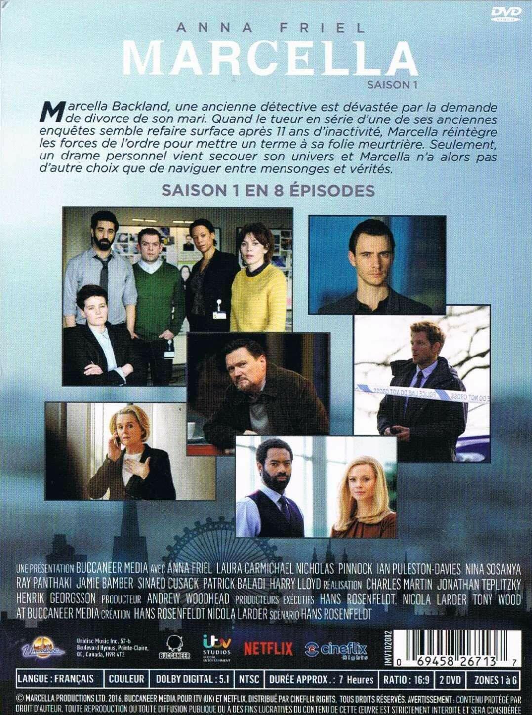 Marcella Saison 1 (Language: Francais Seulement) [DVD]