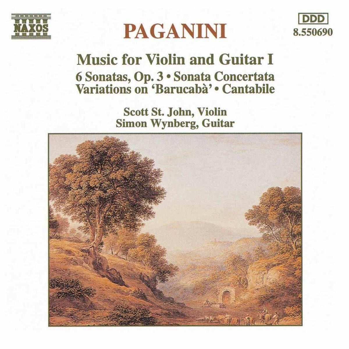 Music For Violin & Guitar V.1 [Audio CD] PAGANINI,NICCOLO - Very Good
