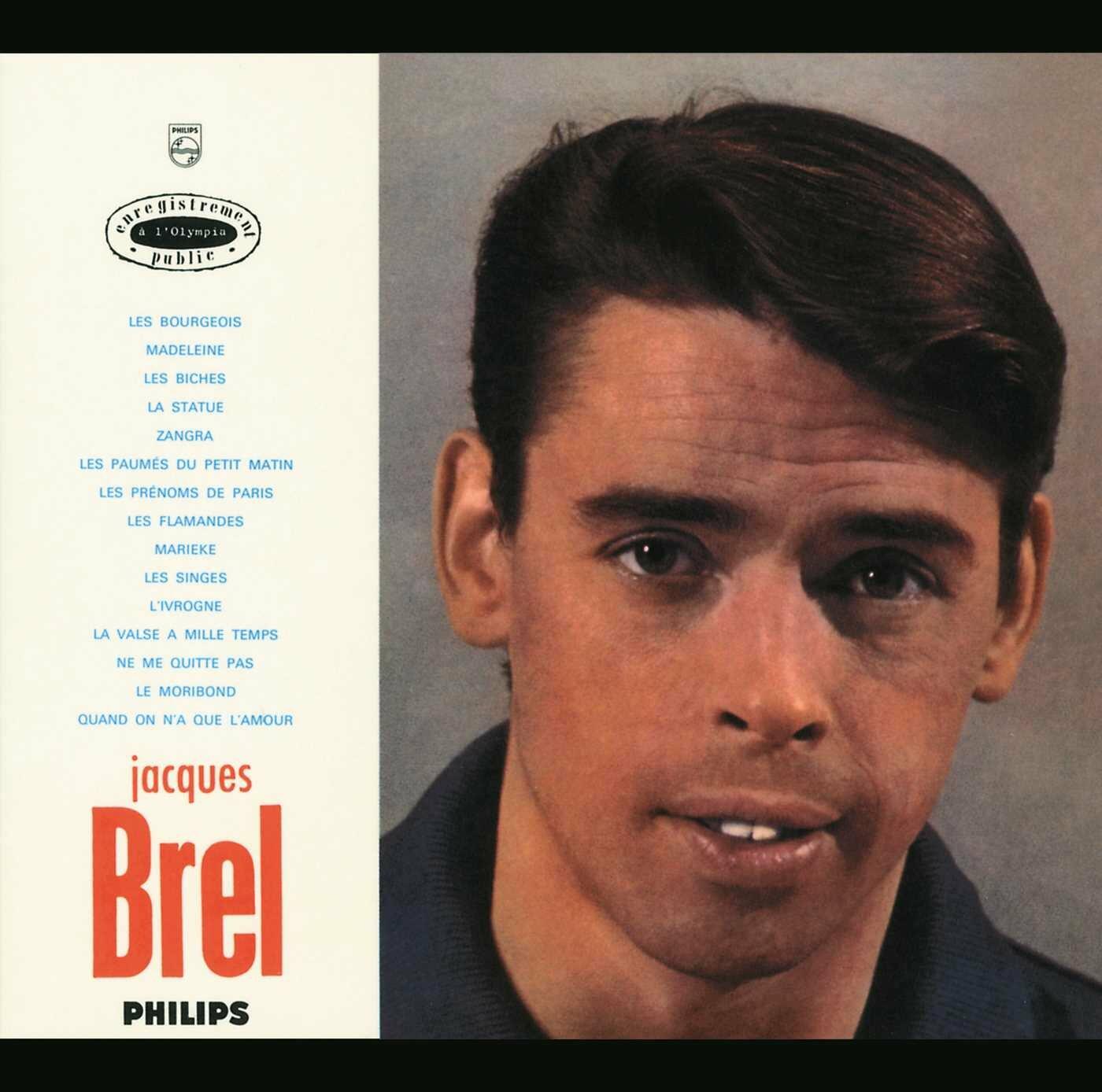 Enregistrement Public A L'Olympia 1961 [Audio CD] Brel, Jacques and Daniel Janin