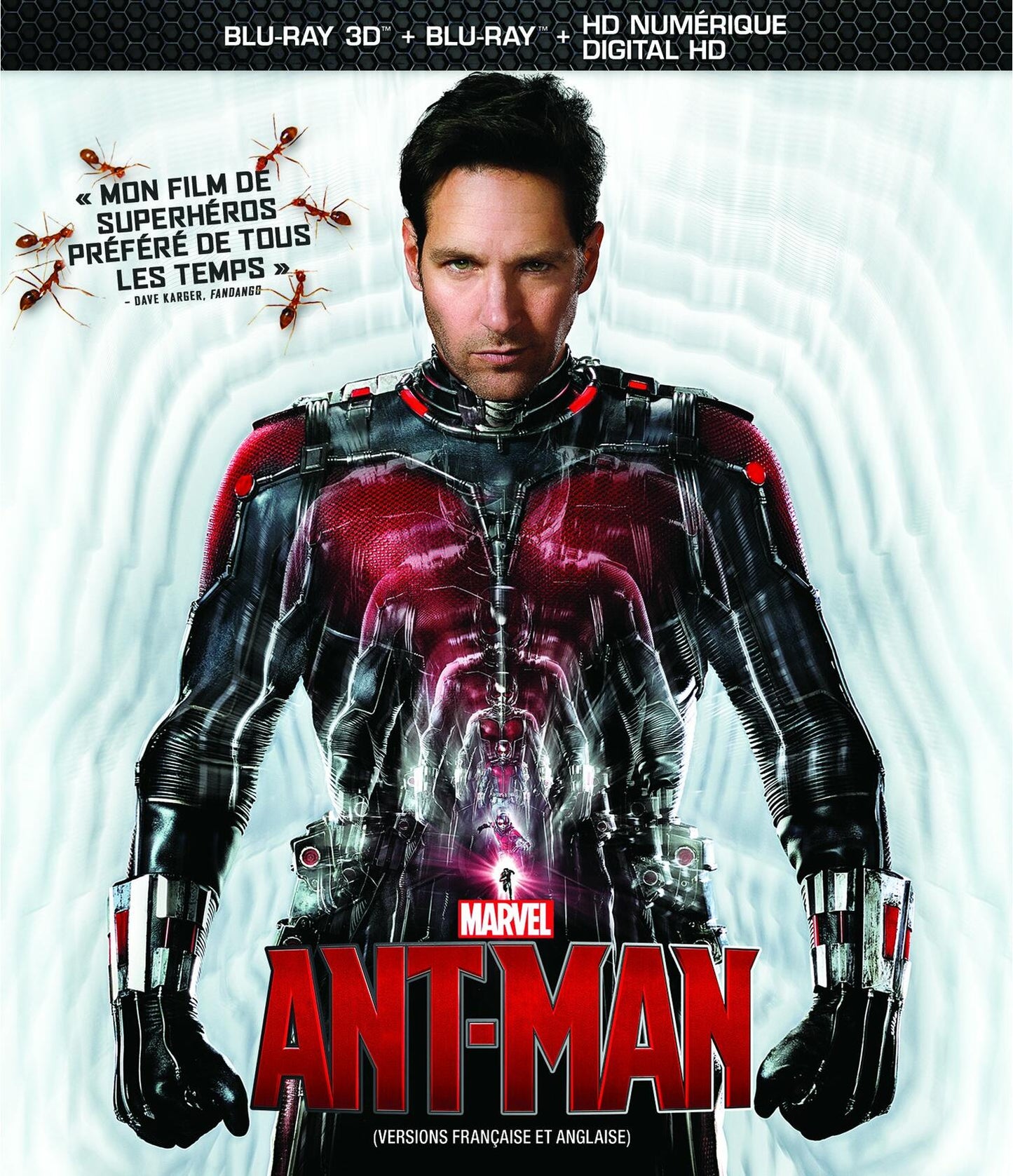 Ant-Man (version française) [3D Blu-ray + Blu-ray + HD numérique] - Very Good