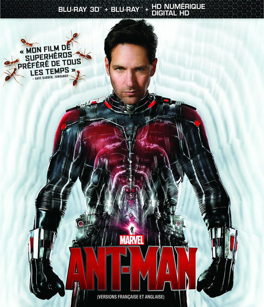 Ant-Man (version française) [3D Blu-ray + Blu-ray + HD numérique] - Very Good