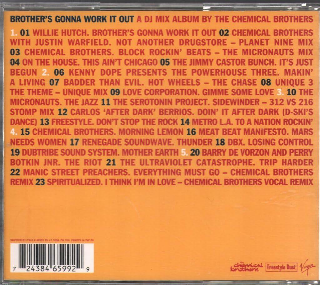 Brothers Gonna Work It Out Re [Audio CD] The Chemical Brothers - Very Good