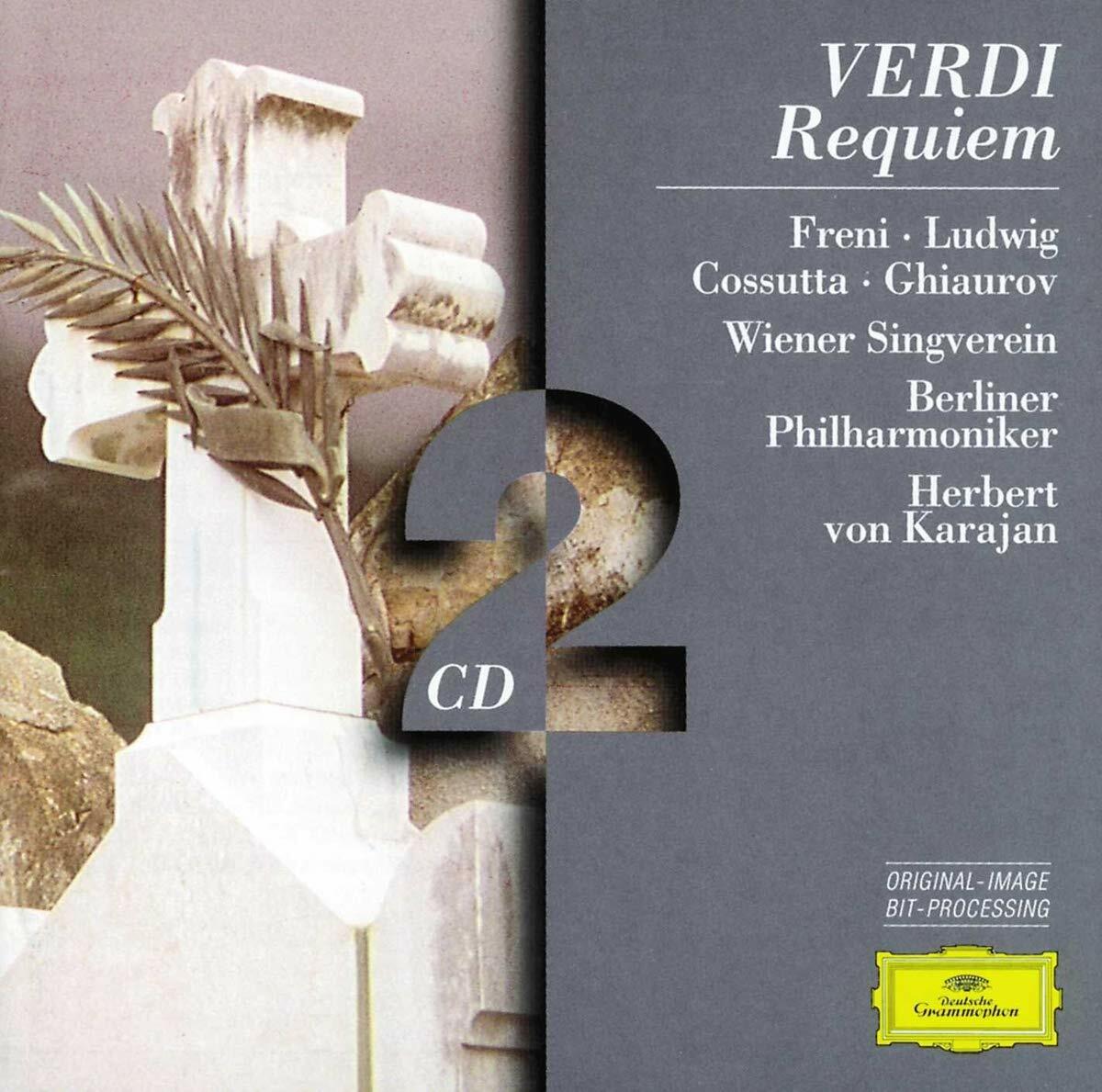 Verdi: Requiem / Bruckner: Te Deum [Audio CD] Karajan, Herbert Von; VERDI,GIUSEPPE and Herbert Karajan - Very Good