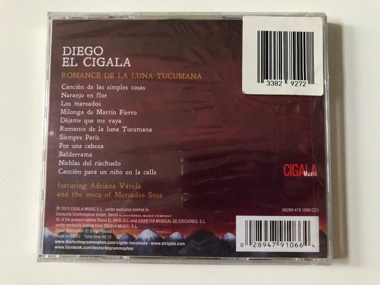 Romance De La Lluna Tucuma [Audio CD] El Cigala, Diego