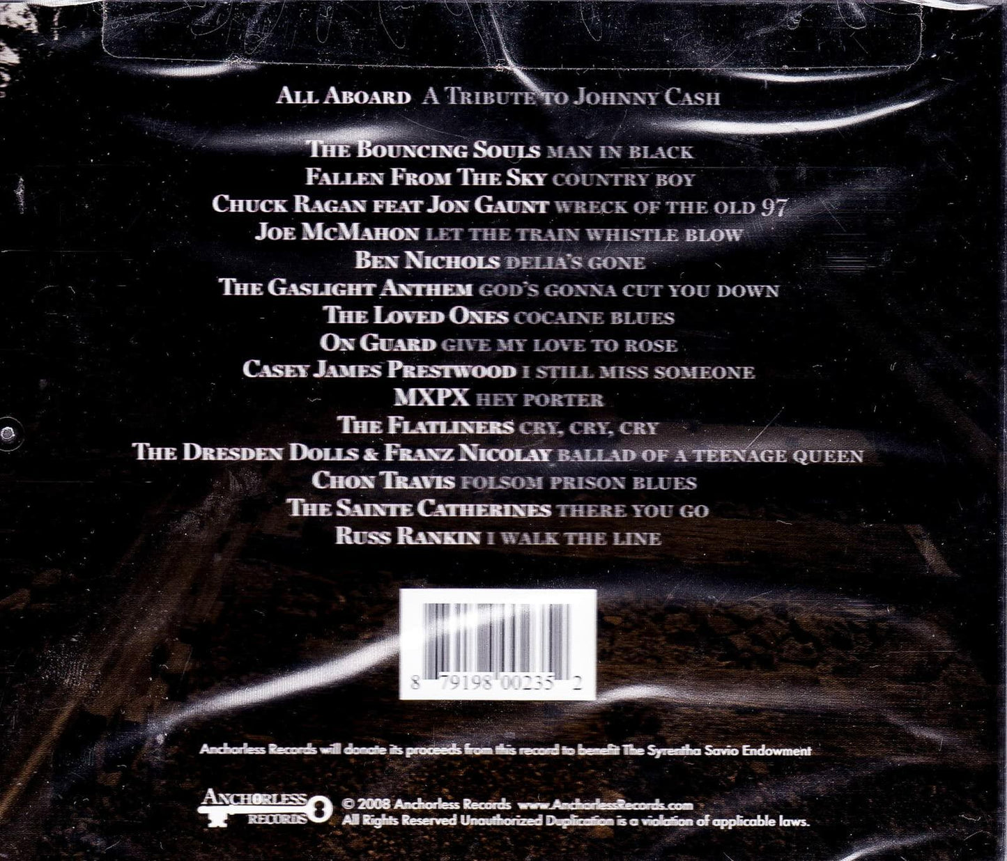 All Aboard: A Tribute to Johnny Cash [Audio CD] Various Artists - Very Good