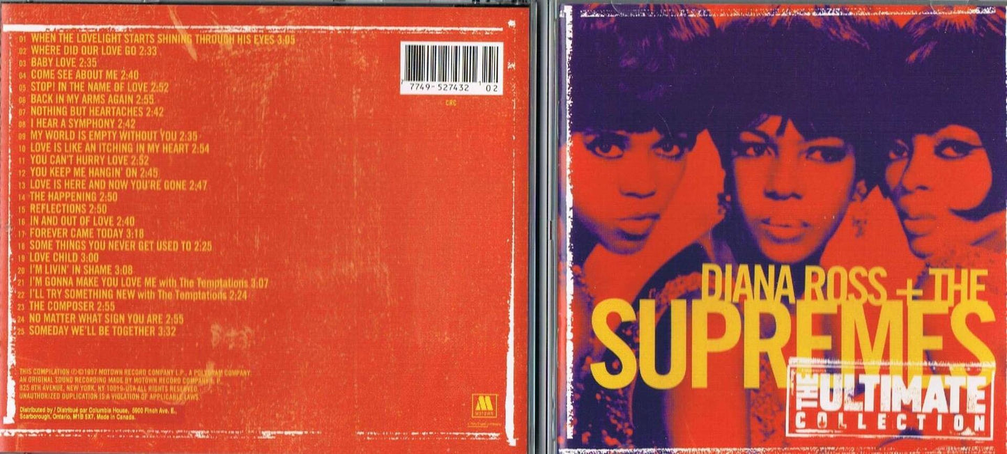The Ultimate Collection [Audio CD] Diana Ross & The Supreme