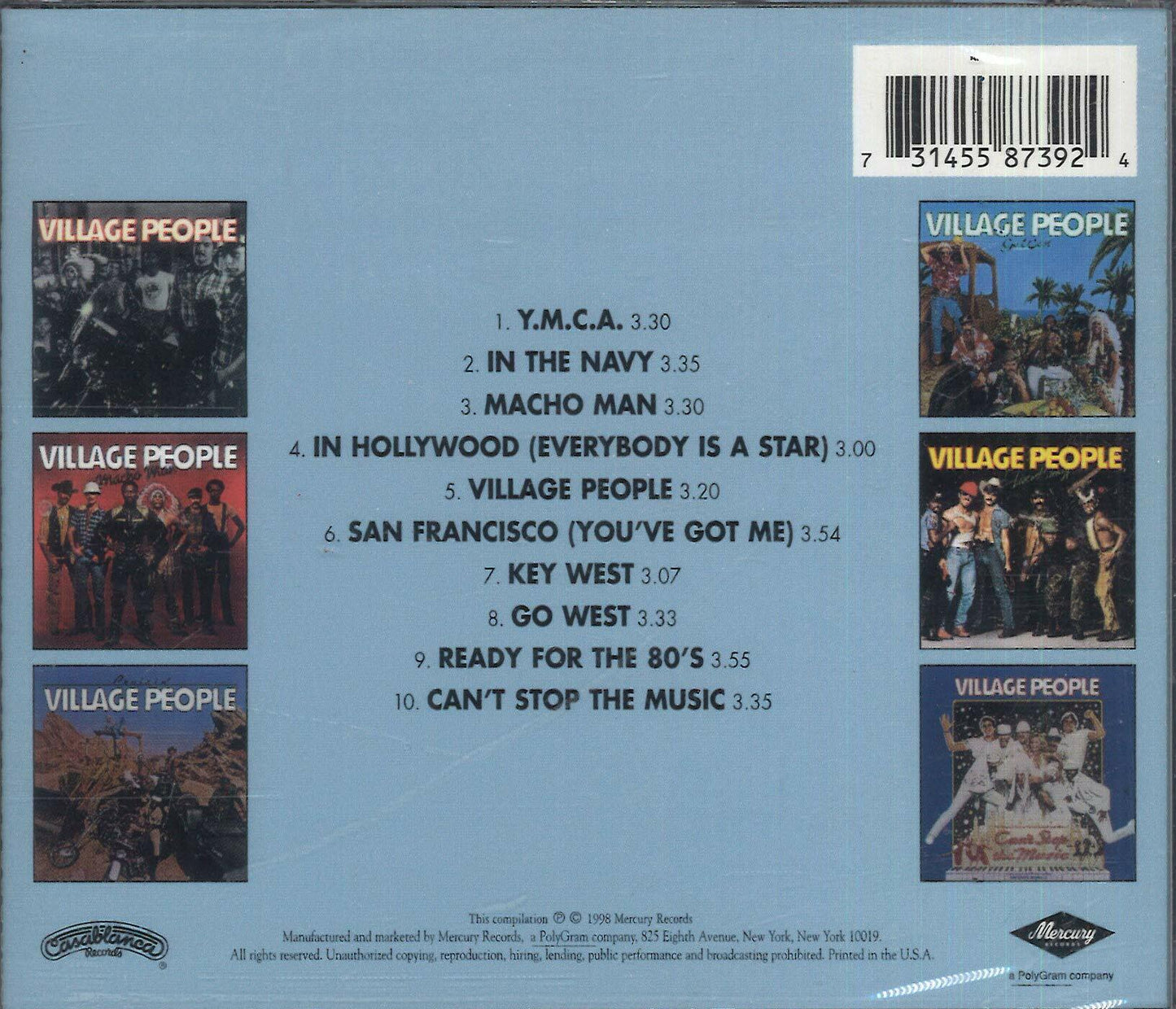 Very Best of [Audio CD] The Village People; Victor Willis; Felipe Rose; David Hodo; Ray Simpson; Alexander Briley and Horace Ott